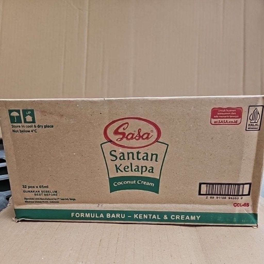 SANTAN SASA 65 ML 1 karton