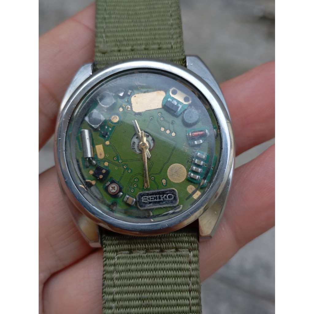 jam seiko 6309 custom mod vintage unik second bekas original unik