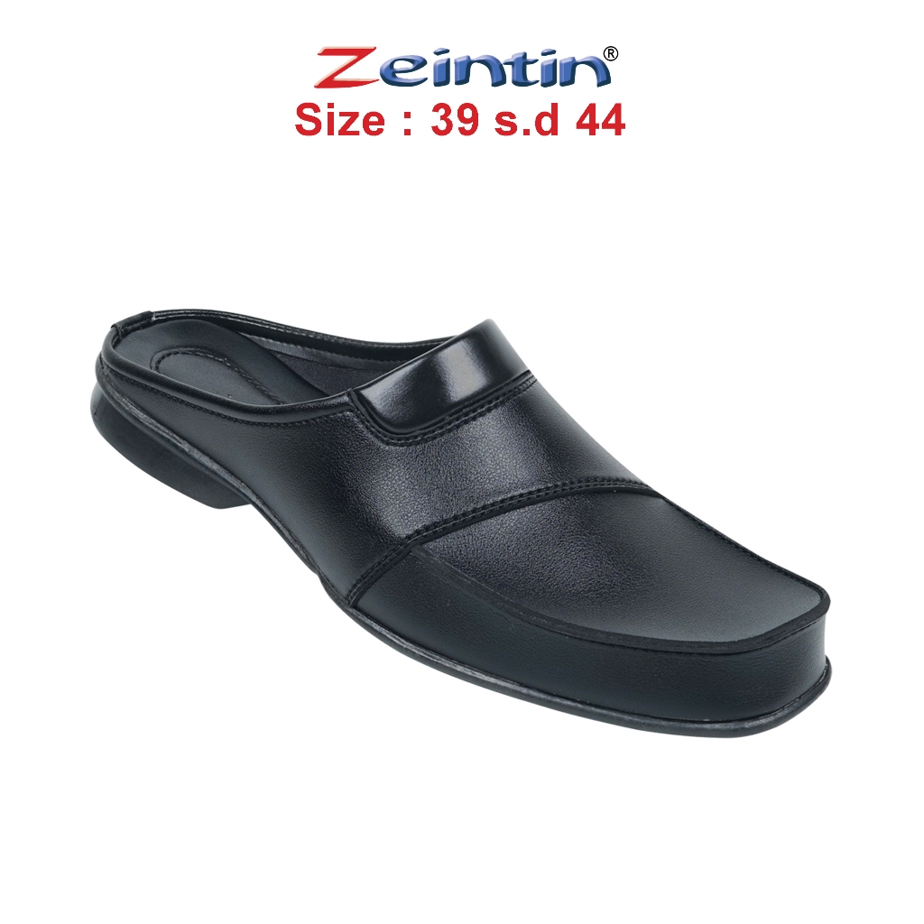 Zeintin - Sepatu Selop Pria Sandal Bustong Tutong Pria Sintesis RD