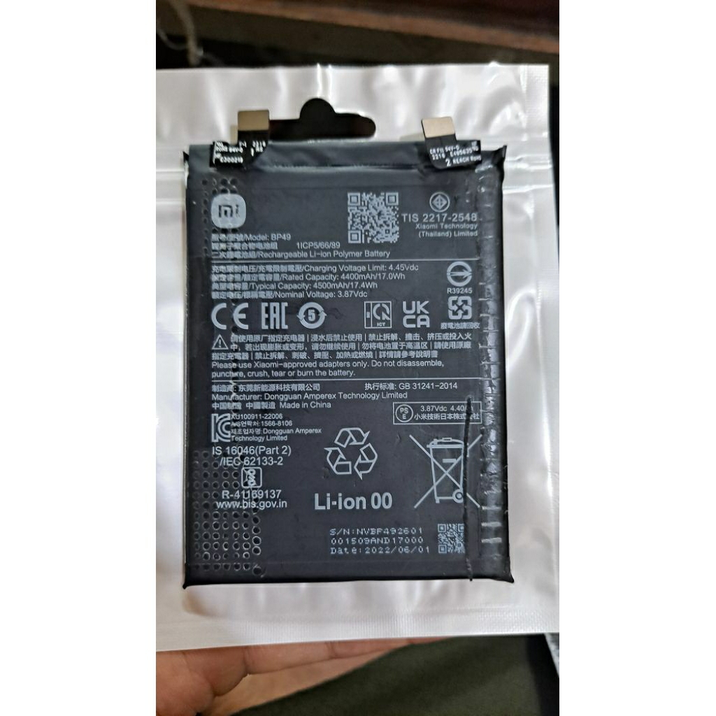 batrai batre baterai POCO F4 ori copotan