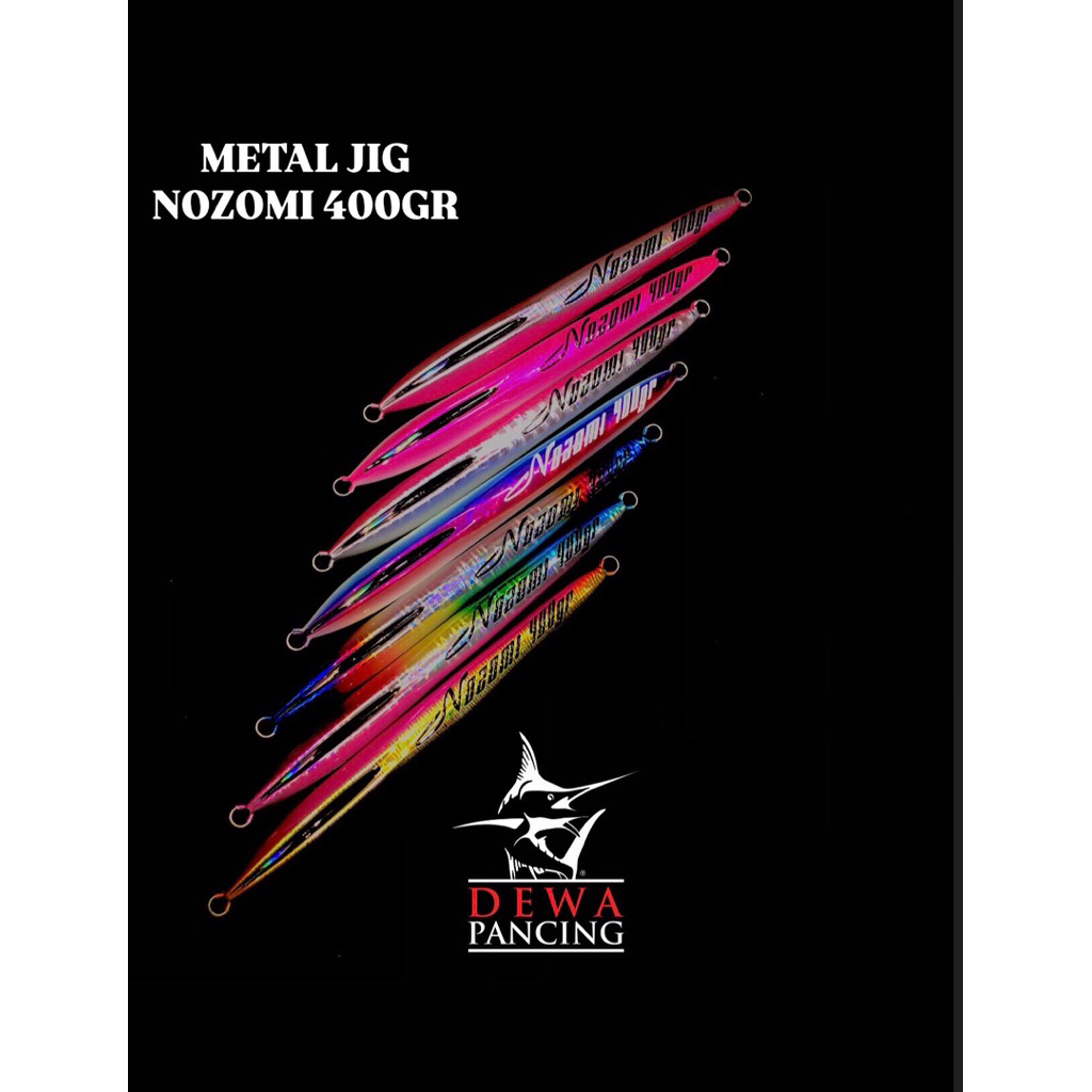 metal jig kodama 290gr & nozomi 400gr