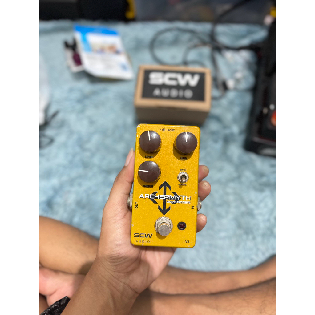 pedal overdrive scw audio archermyth