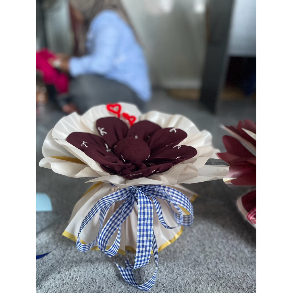 buket bouqet  round viral isi baju daster premium / Hampers wanita /hadiah kado buket daster untuk h