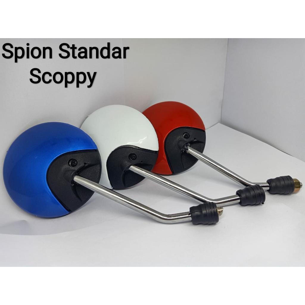 SPION SCOOPY RETRO STANDAR MODEL ORIGINAL LOOK - Desain Elegan , Pemasangan Mudah , Awet & Tahan Lam