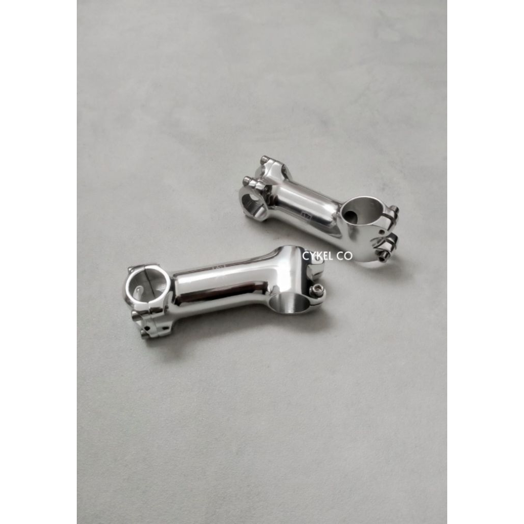 velo orange threadless stem 25.4mm 17 degree 90mm 100mm silver