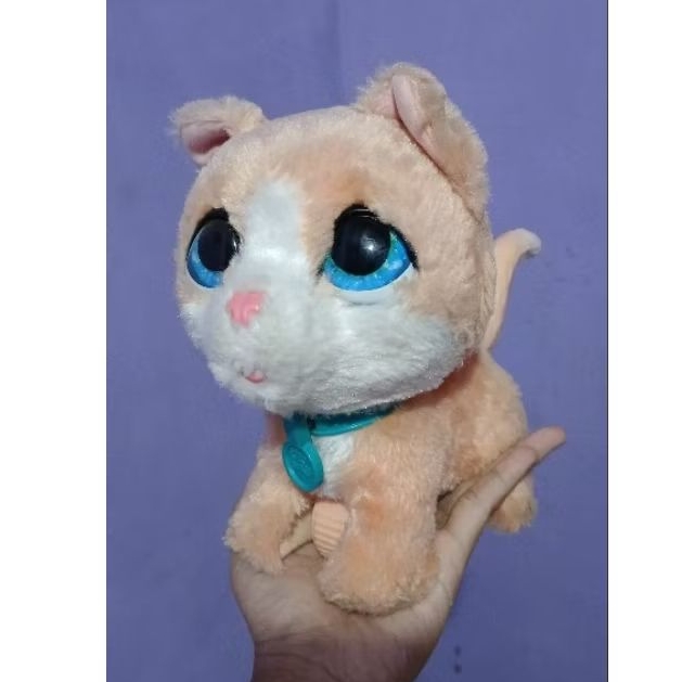 Boneka kucing elektrik / preloved mainan kucing furreal