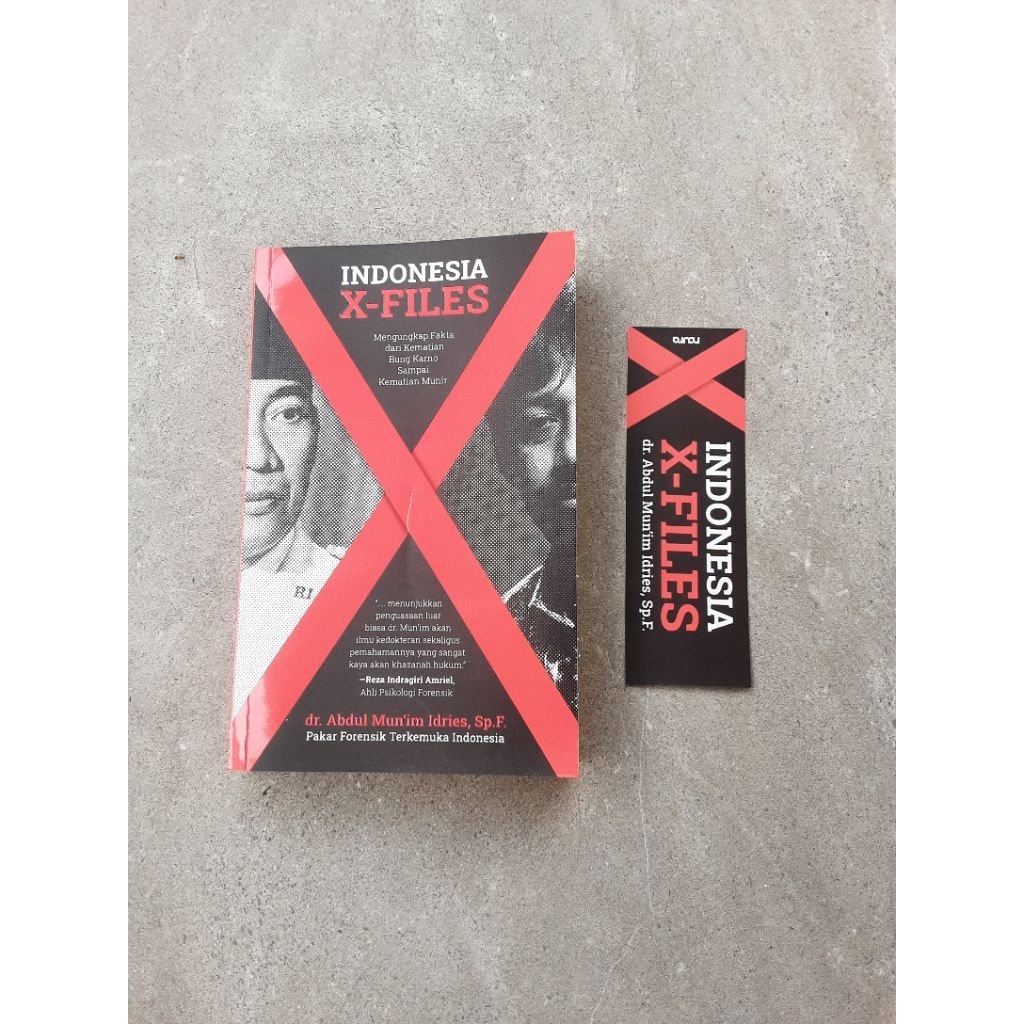 Indonesia X-Files - Abdul Mun'im Idries - Noura Buku Original Preloved