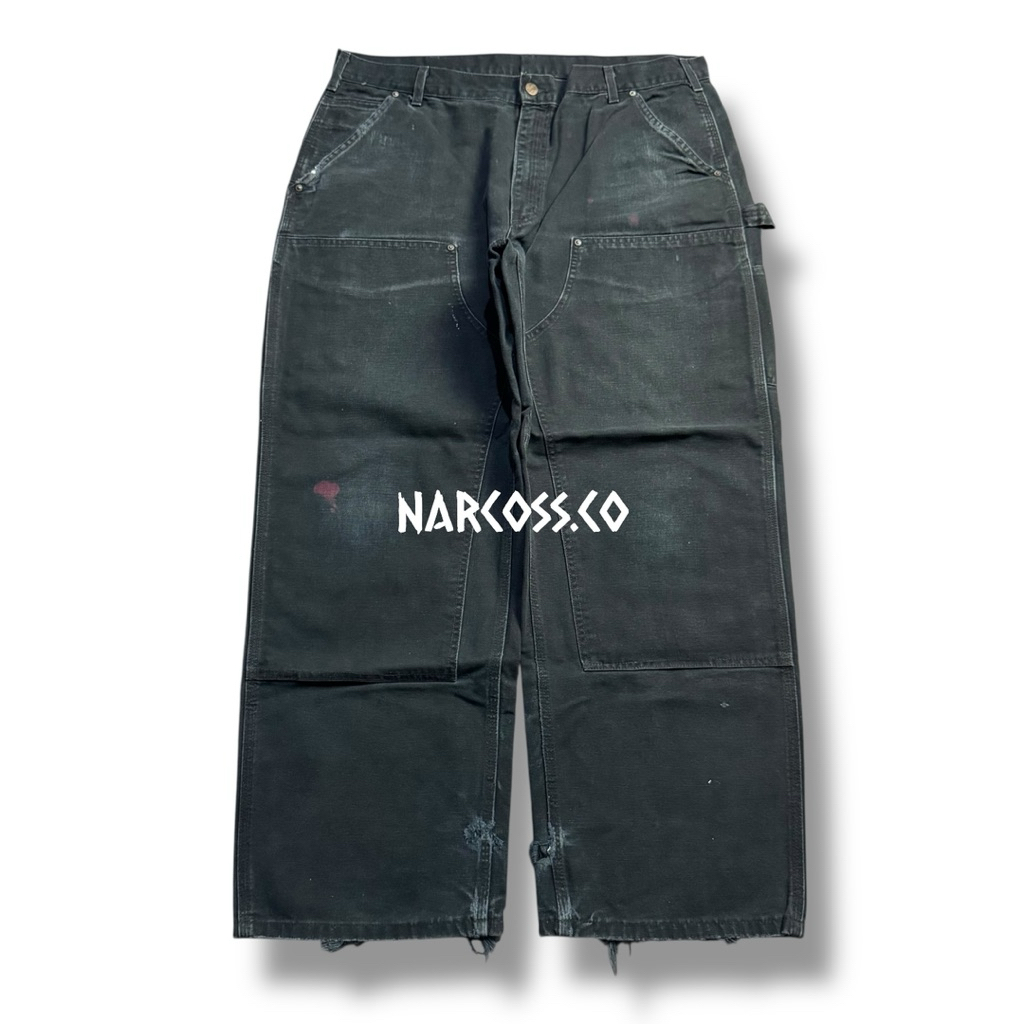 Carhartt Double Knee Dungeree Fit Carpenter Pants   kode - K153