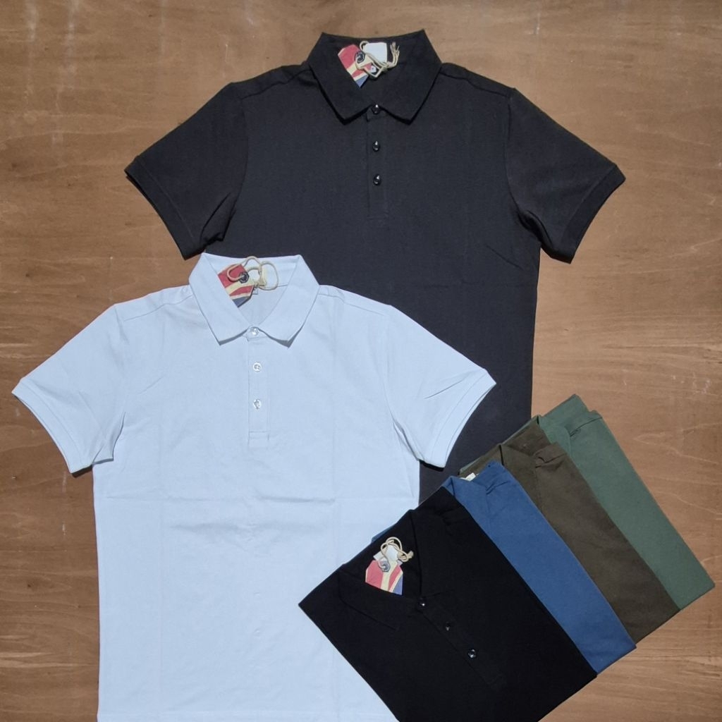 Kaos Polo Polos Pria Import Premium Kaos Berkerah Polos Pria Baju Berkerah Polos Pria Kaos Berkerah 