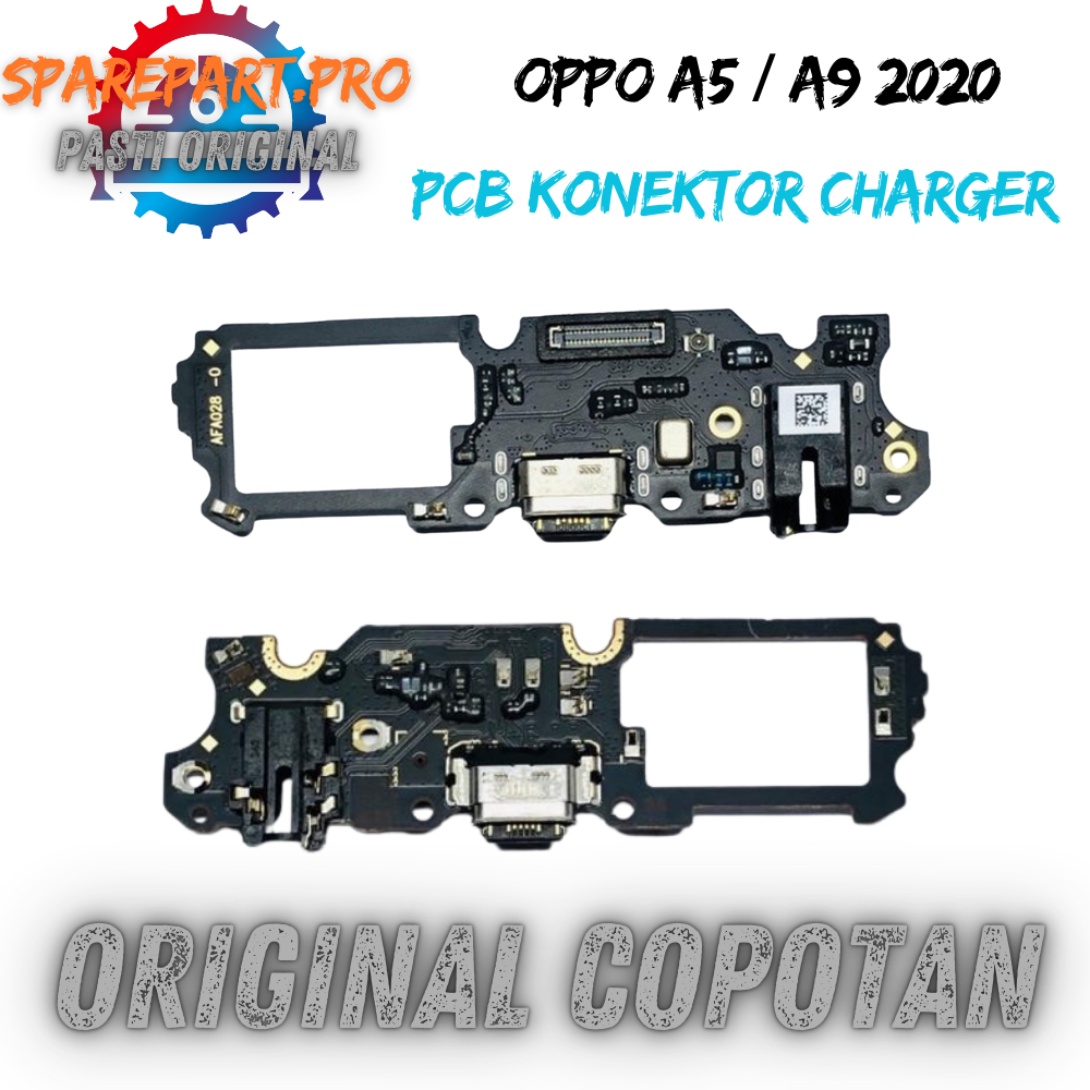 pcb konektor charger oppo a9 2020 a5 2020 original copotan papan cas