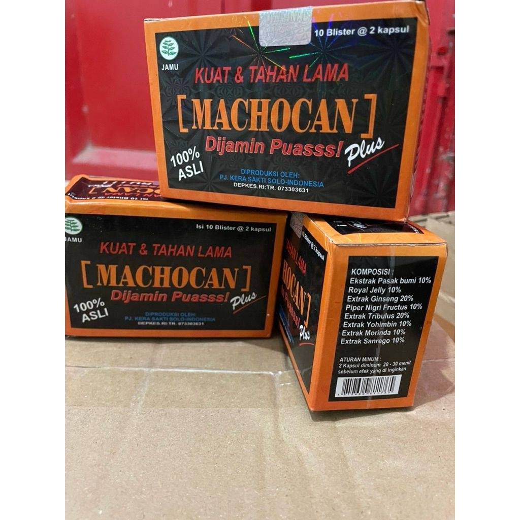 Machocan Kapsul Blister Original