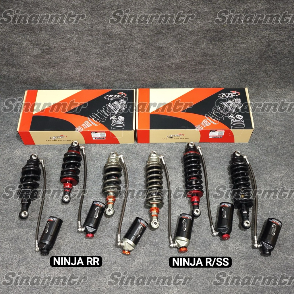 Promo Mono Shock Ktc Racing Original Ninja 150R R Rr Ss 255Mm 305Mm 2 Klik Fungsi Shock Belakang