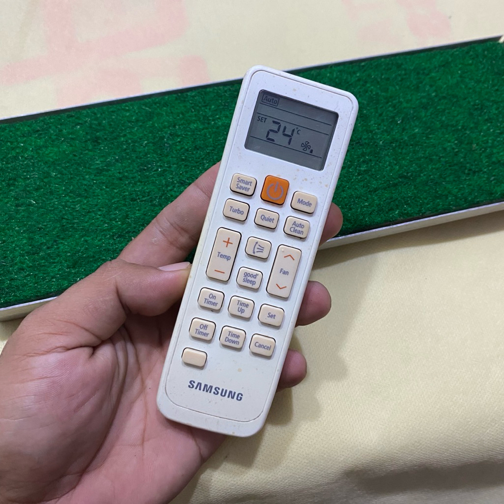 Remote Ac Samsung Smart Saver Turbo Original Second Normal
