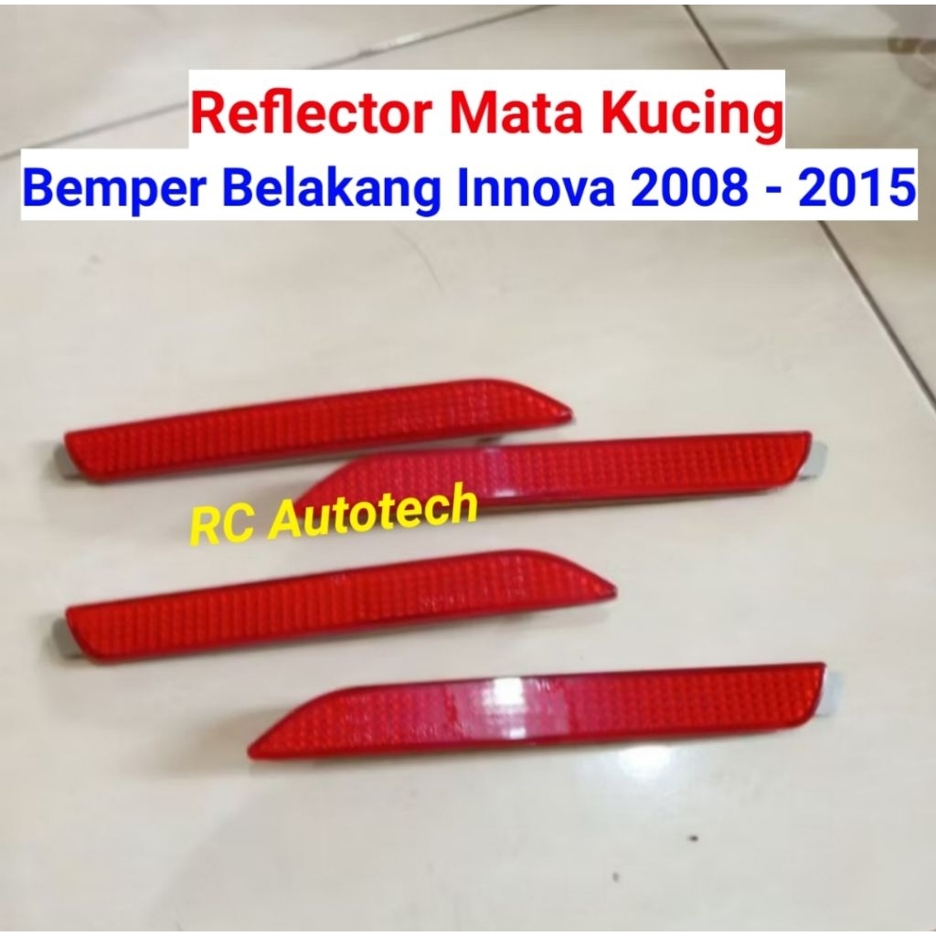 Reflektor Mata Kucing Bemper Belakang Innova 2008 - 2015