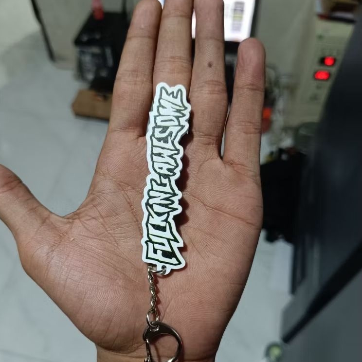 Jlterang Keychain Fucking Awesome Gantungan Kunci Fa Ganci Fucking Awesome