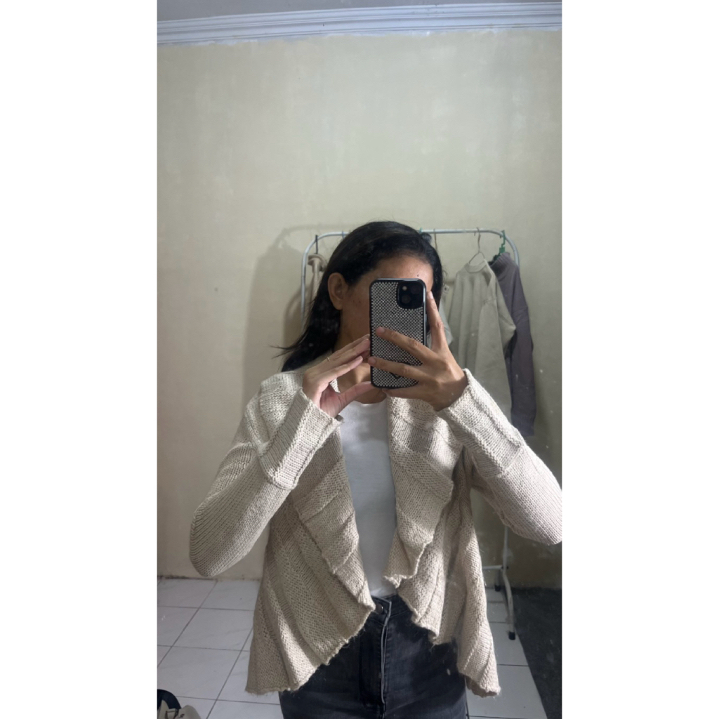 Knit cardigan korea