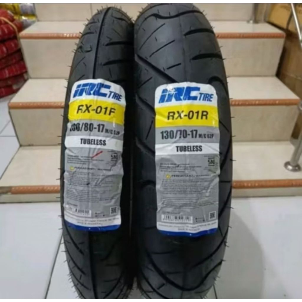 PROMO BAN VERZA R15 DLL UK 100/80 130/70-17 MERK IRC