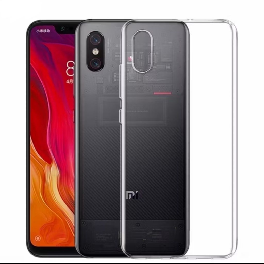 Case Xiaomi Mi 8 Pro Soft TPU Clear HD Ultrathin Jelly Case Mi 8 Pro Explorer