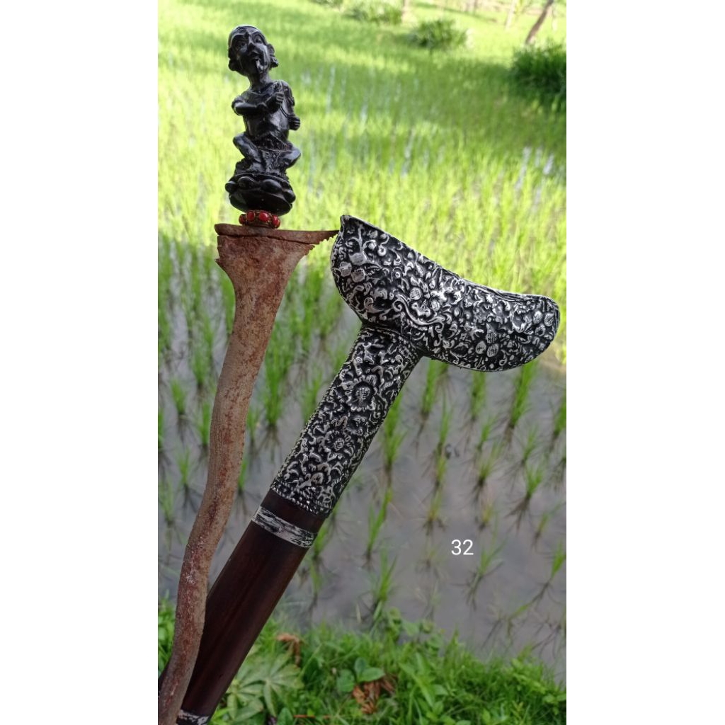 keris sepuh dapur sempaner panjang bilah 32cm