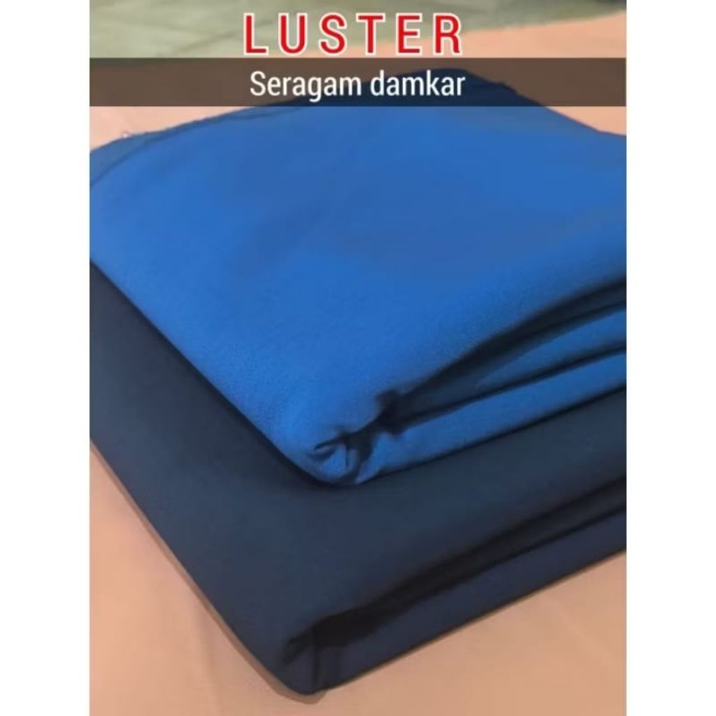 BAHAN KAIN SETELAN DAMKAR KAIN CELANA PEMADAM KOTAK LUSTER LEMBUT ADEM
