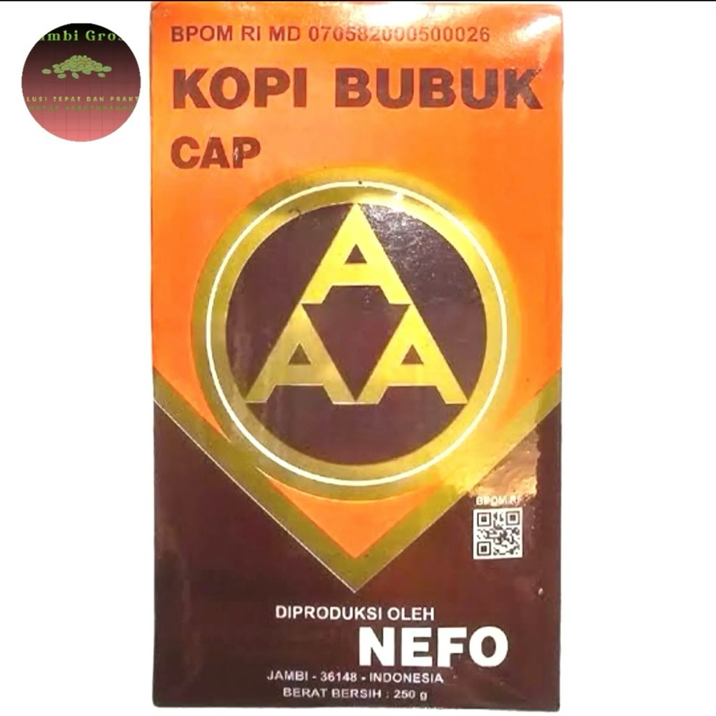 Kopi AAA COKLAT asli jambi 250gr
