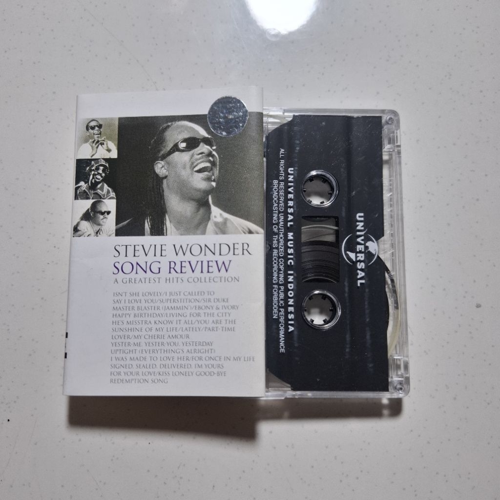 Kaset Pita Stevie Wonder - Song Review Second