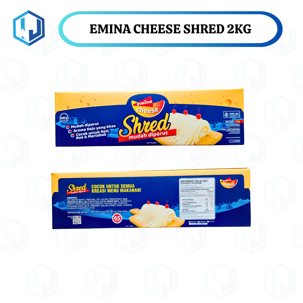 EMINA CHEESE SHRED 2KG