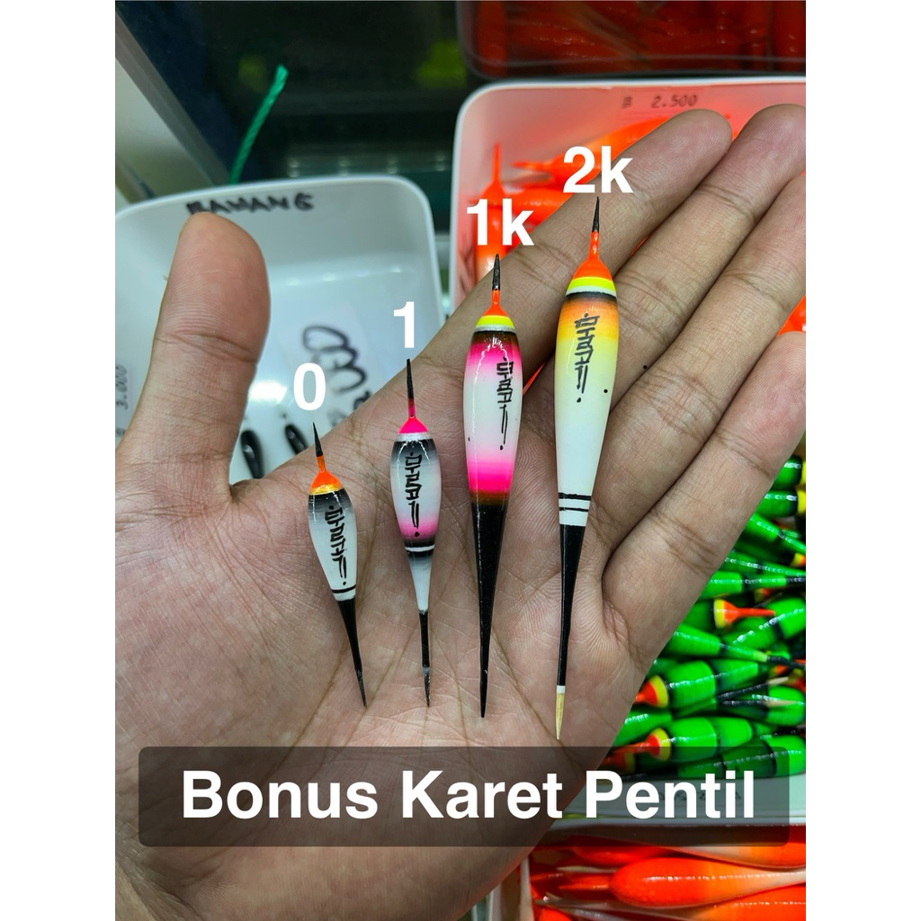 [NUSESTRO] Pelampung / Kumbul / Kambangan mancing Micro Fishing Bahan Styrofoam