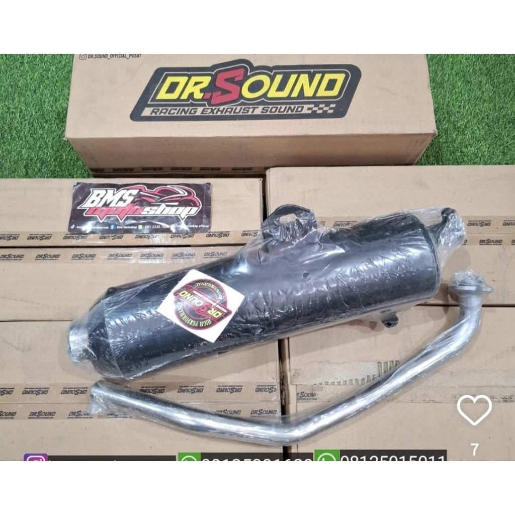 KNALPOT DR SOUND AEROX OLD