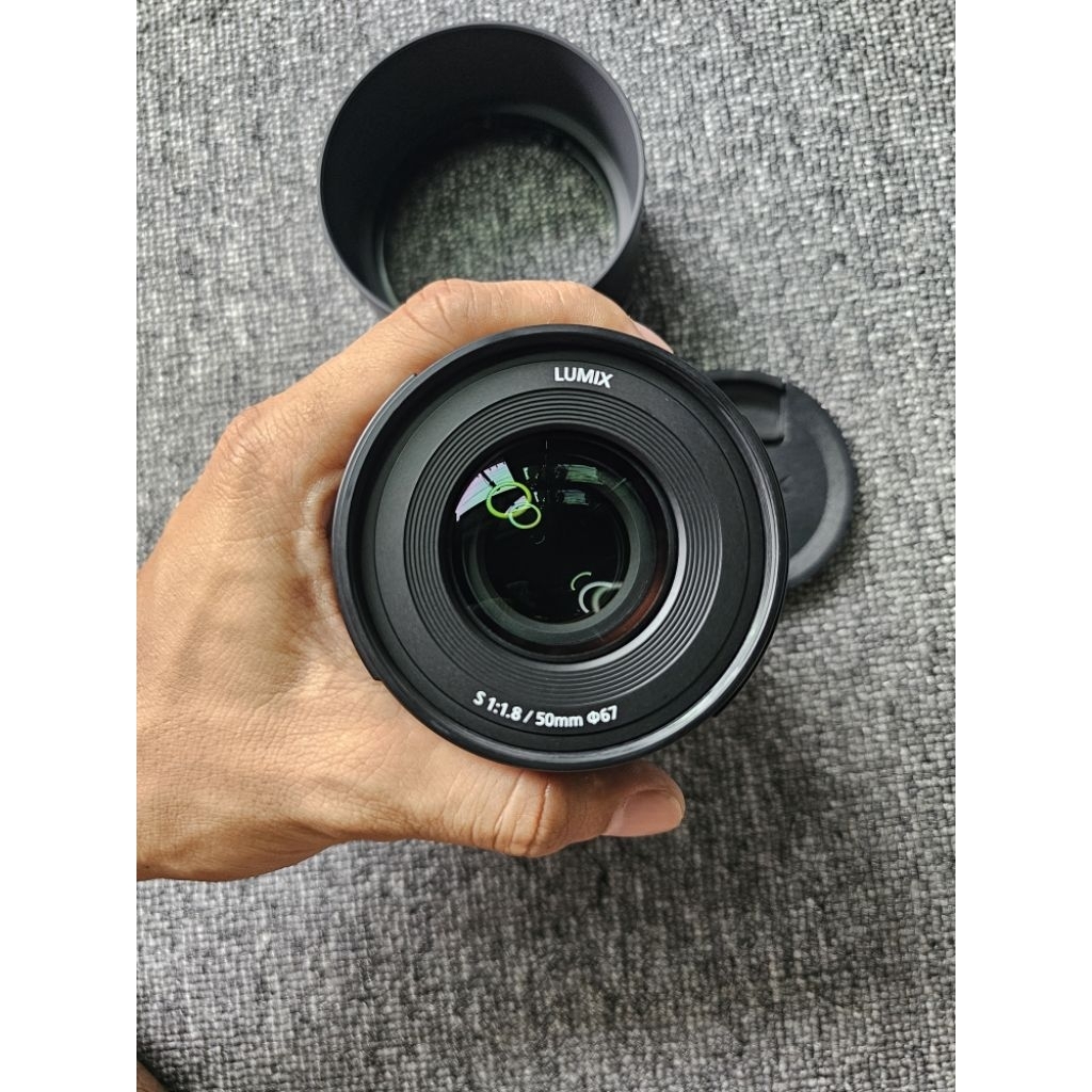Lensa Lumix S 50mm 1.8 second like new
