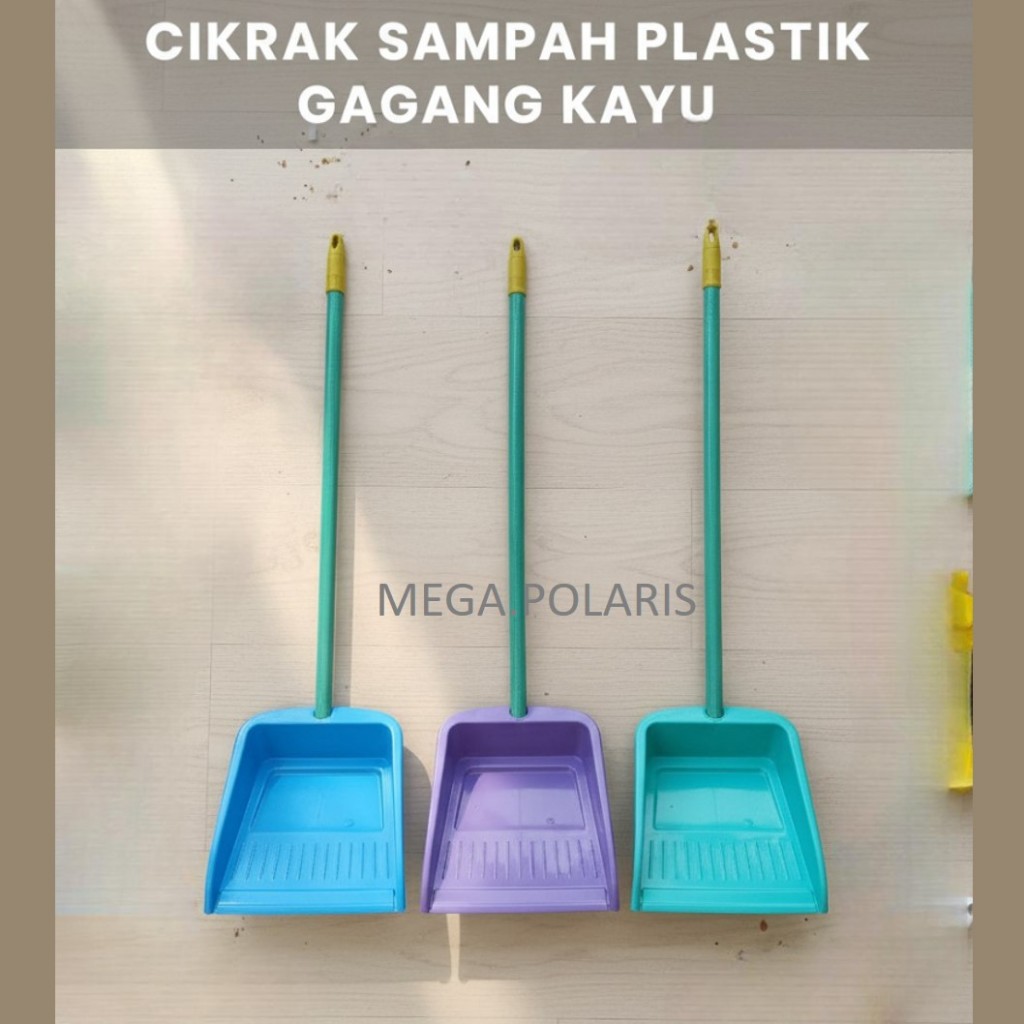 Cikrak Sampah Kuat - Pengki Plastik Serok Sampah