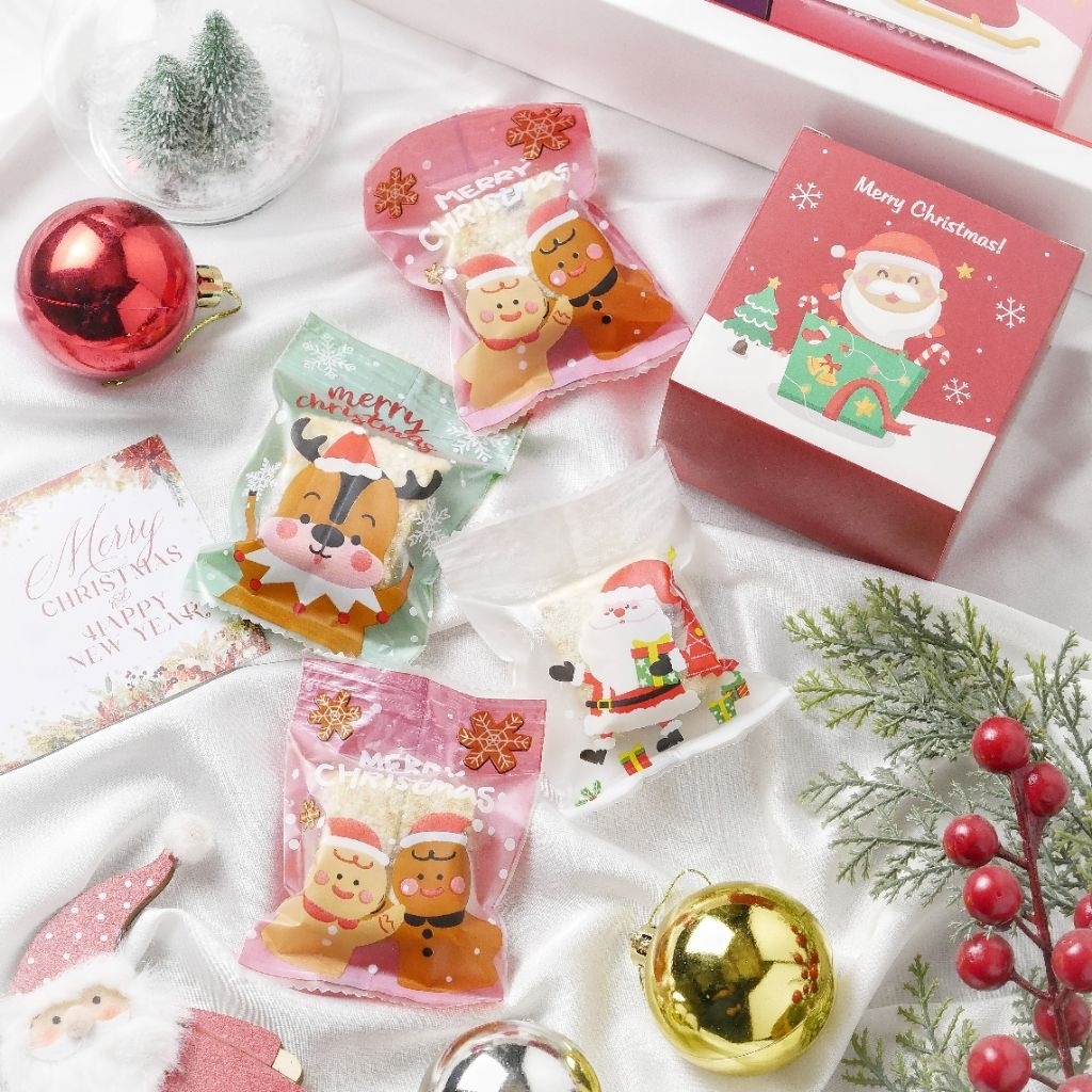 Santa A Christmas Hampers. Snowflake Crisp Taiwan varian Original