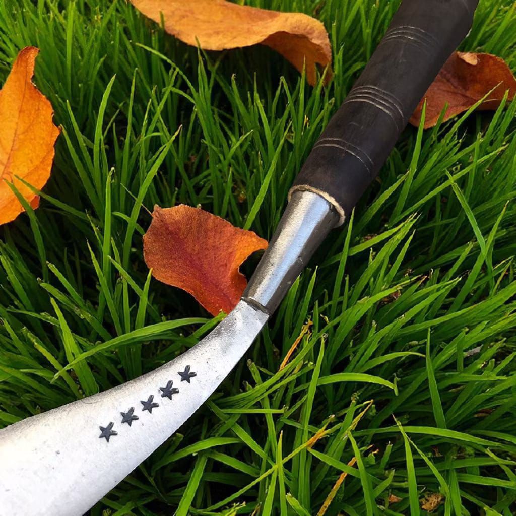 Baja Sabit pisau berkebun pemotong rumput cap Bintang lima