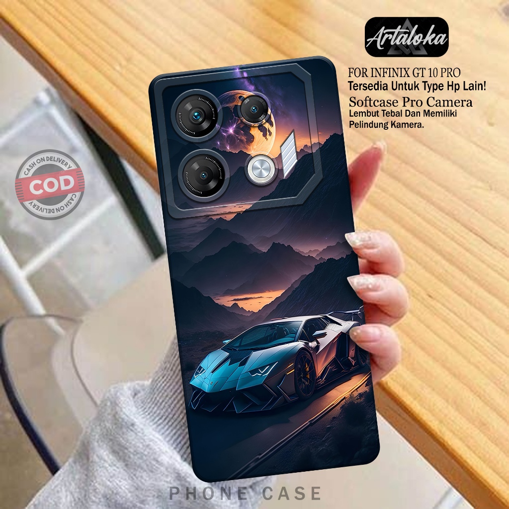 Case Infinix GT 10 Pro Softcase Infinix GT 10 Pro Pro Camera Fashion Case Motif Mobil Aksesoris Hand