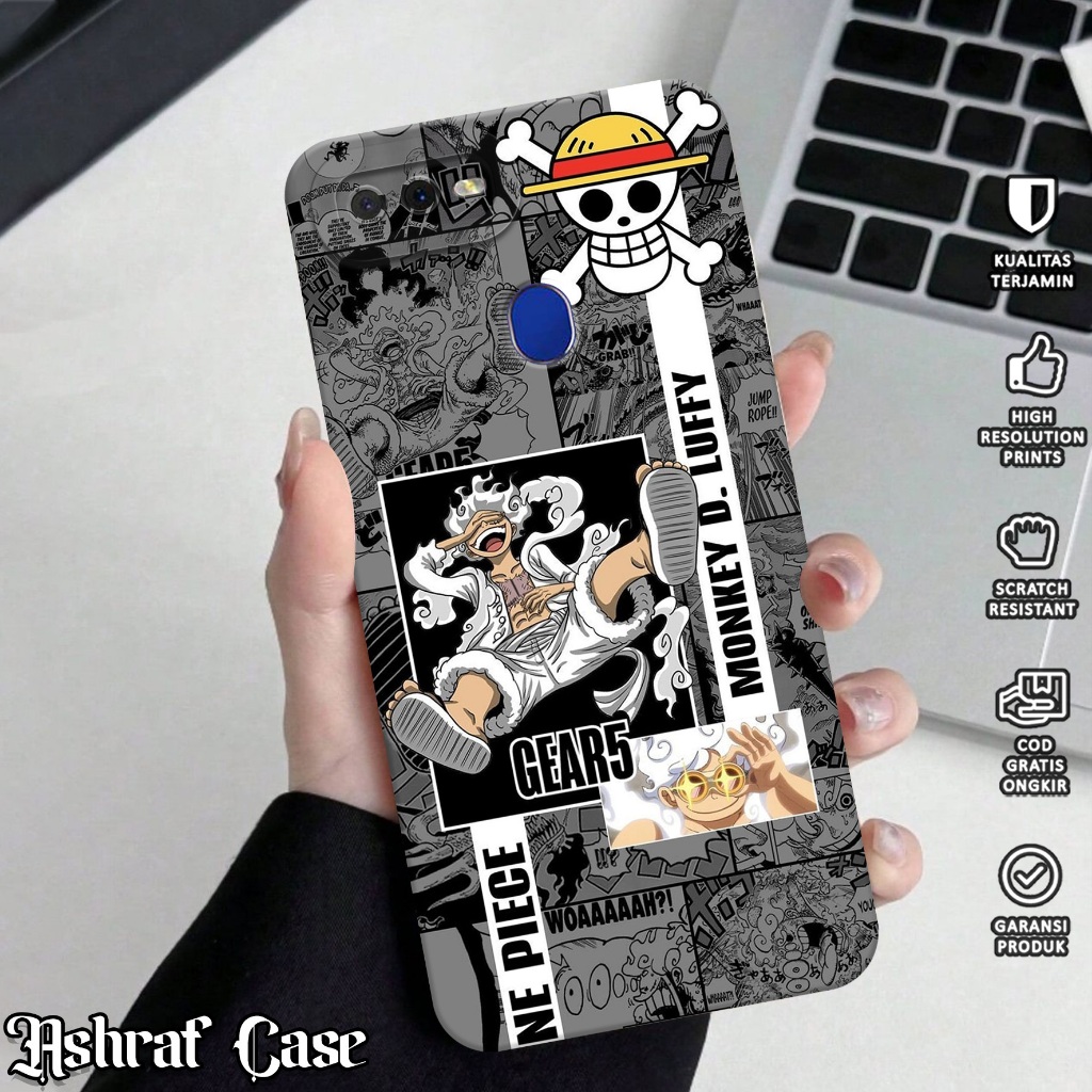 Softcase Hp For Oppo A5S / A12 / A11K / A7 [ GEAR5 ] - Case Hp For Oppo A5S - Kesing Hp For Oppo A12