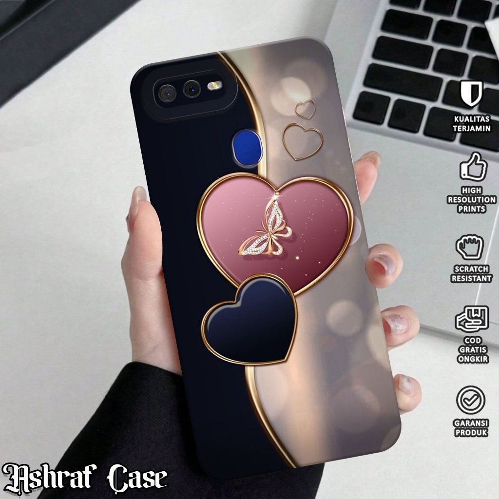 Softcase Hp For Oppo A5S / A12 / A11K / A7 [ LOVEE ] - Case Hp For Oppo A5S - Kesing Hp For Oppo A12