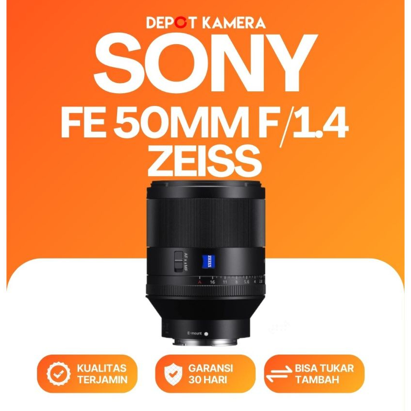 ( DEPOT KAMERA JKT ) SECOND - SONY FE 50MM F/1.4 ZEISS