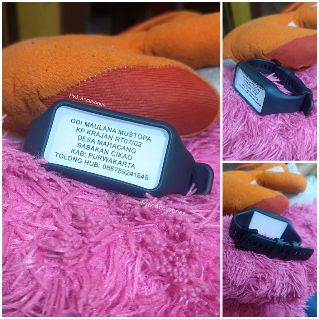 gelang identitas gelang lansia gelang pikun GIK02