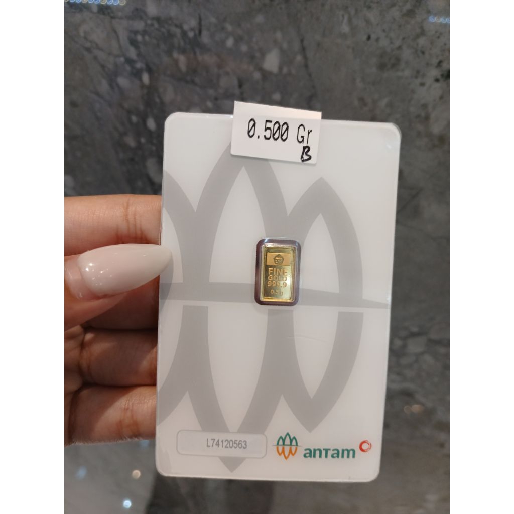 LM antam 0,500 gram, Logam mulia bersertifikat