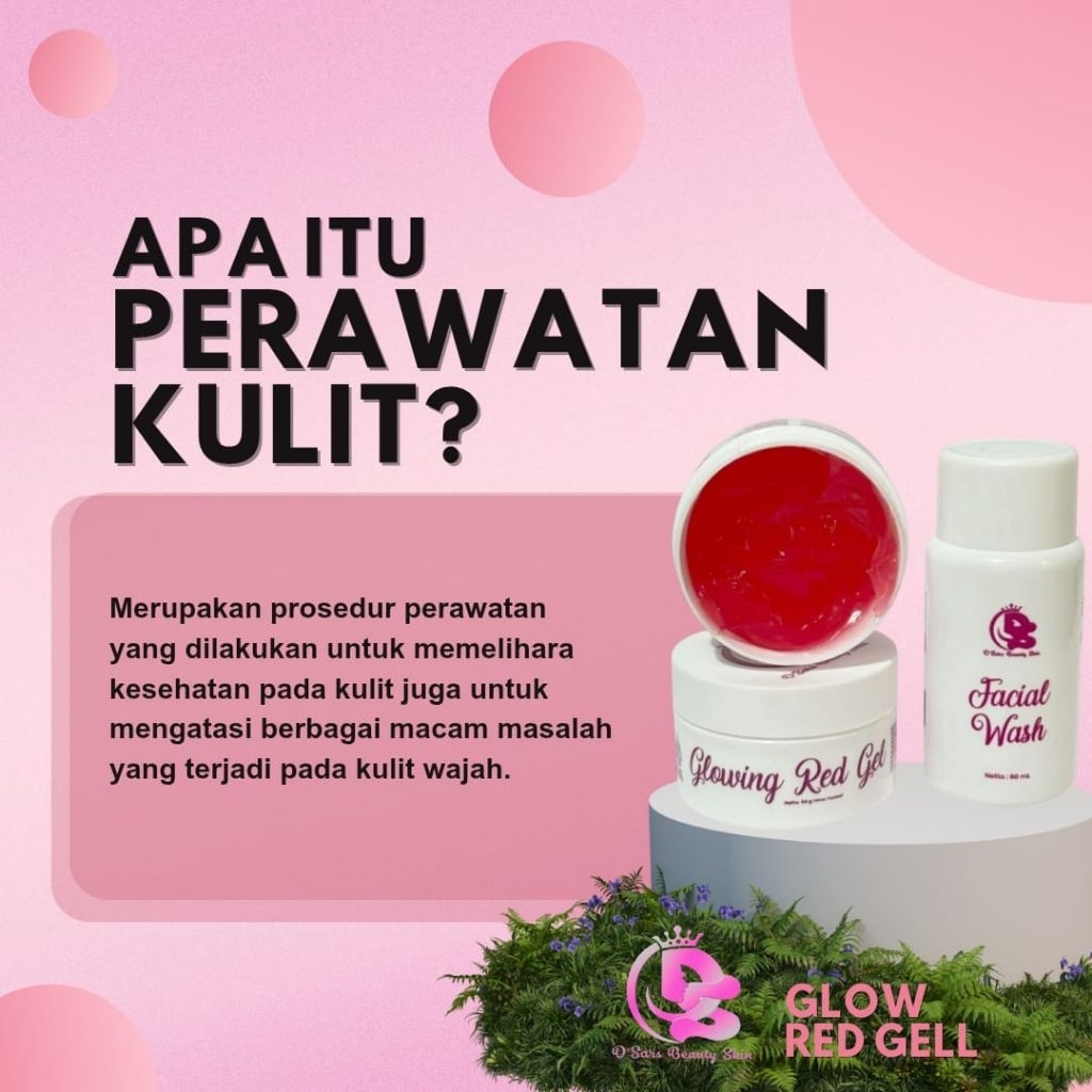 D'SARS GLOW RED GEL D'SARS BEAUTY SKIN