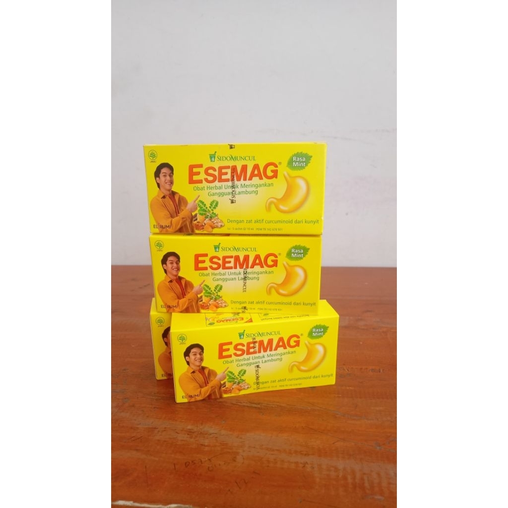 Esemag Sidomuncul Obat Maag Herbal 1 Box 5 pcs