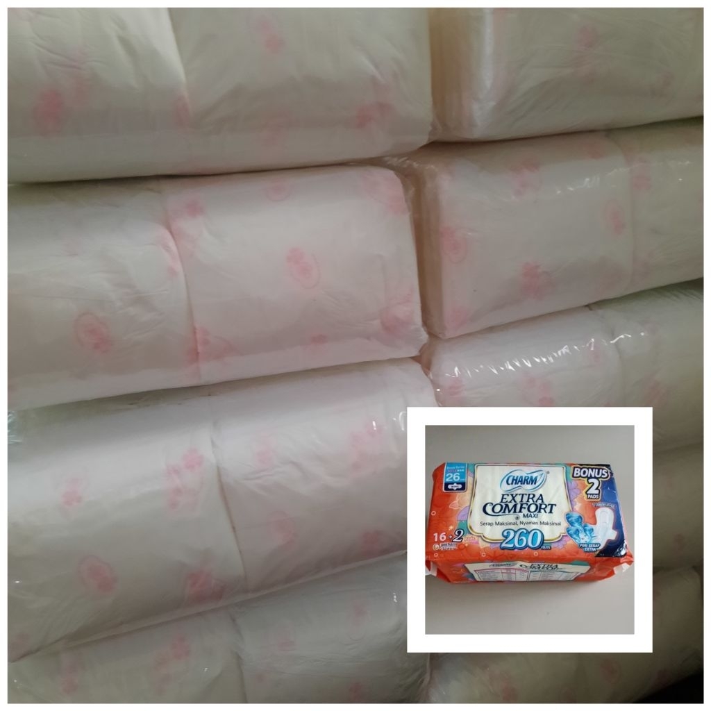 Pembalut charm Extra Confort size 260cm isi 50pcs