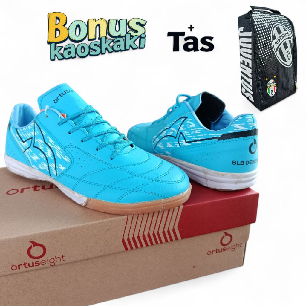 Sepatu Futsal Ortuseght Blb Anti Licin Bonus Kaos Kaki