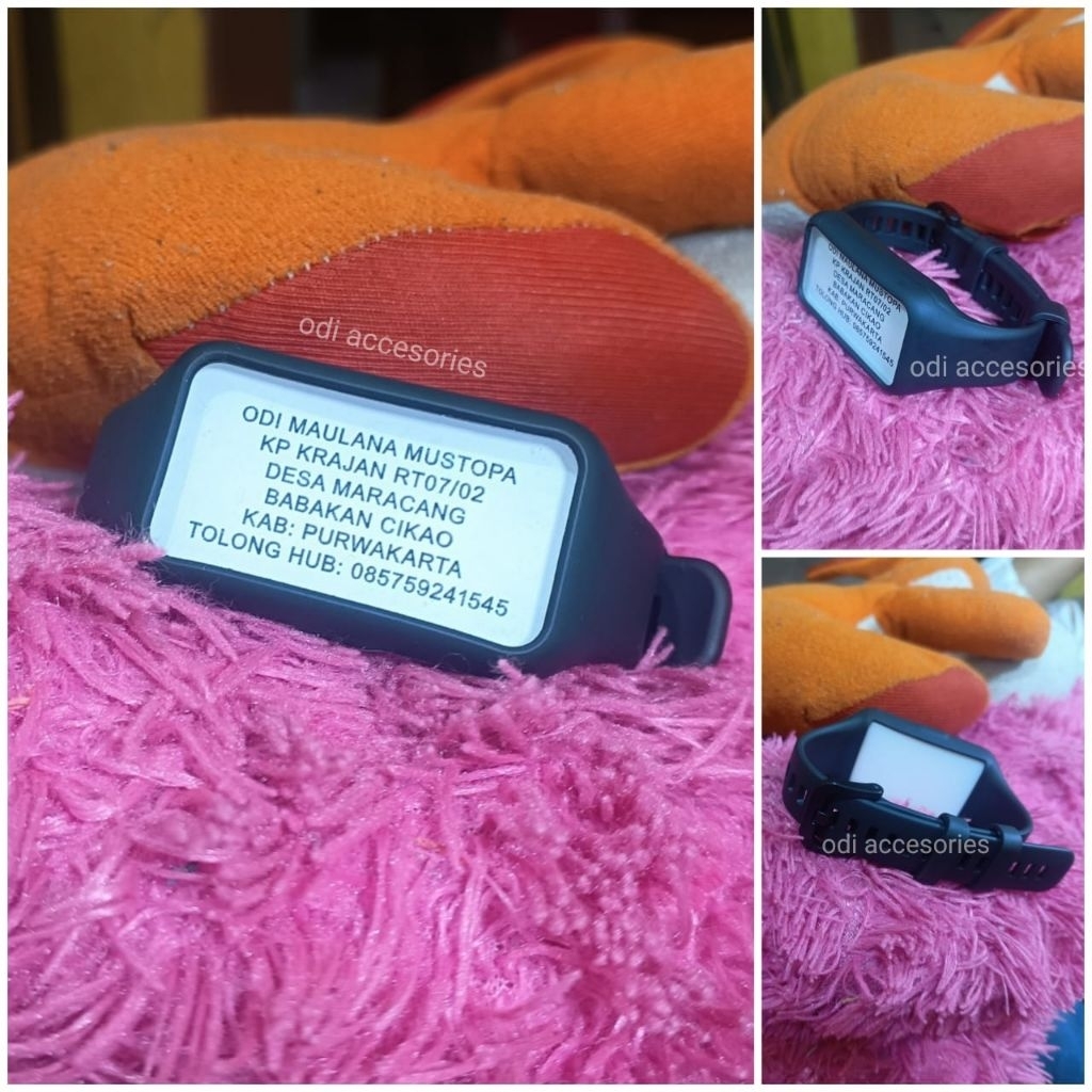 gelang identitas gelang lansia gelang pikun GIK02