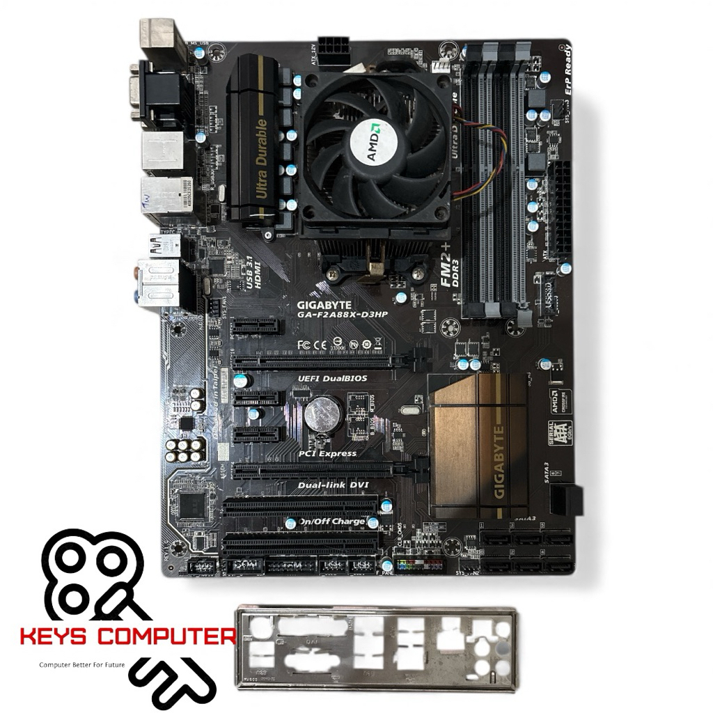 PAKETAN AMD A10 7800 MOBO FM2 PLUS DDR3 ONBOARD - FAN