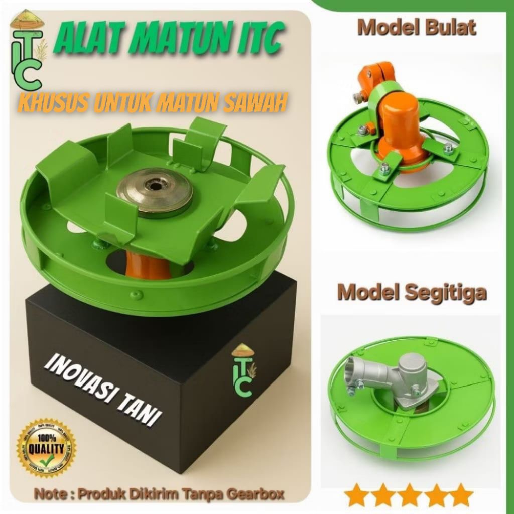 [COD] Alat Matun Padi Cakar 8 Modern Mata Pisau Potong Rumput Alat Penyiang Gulma Padi Sawah