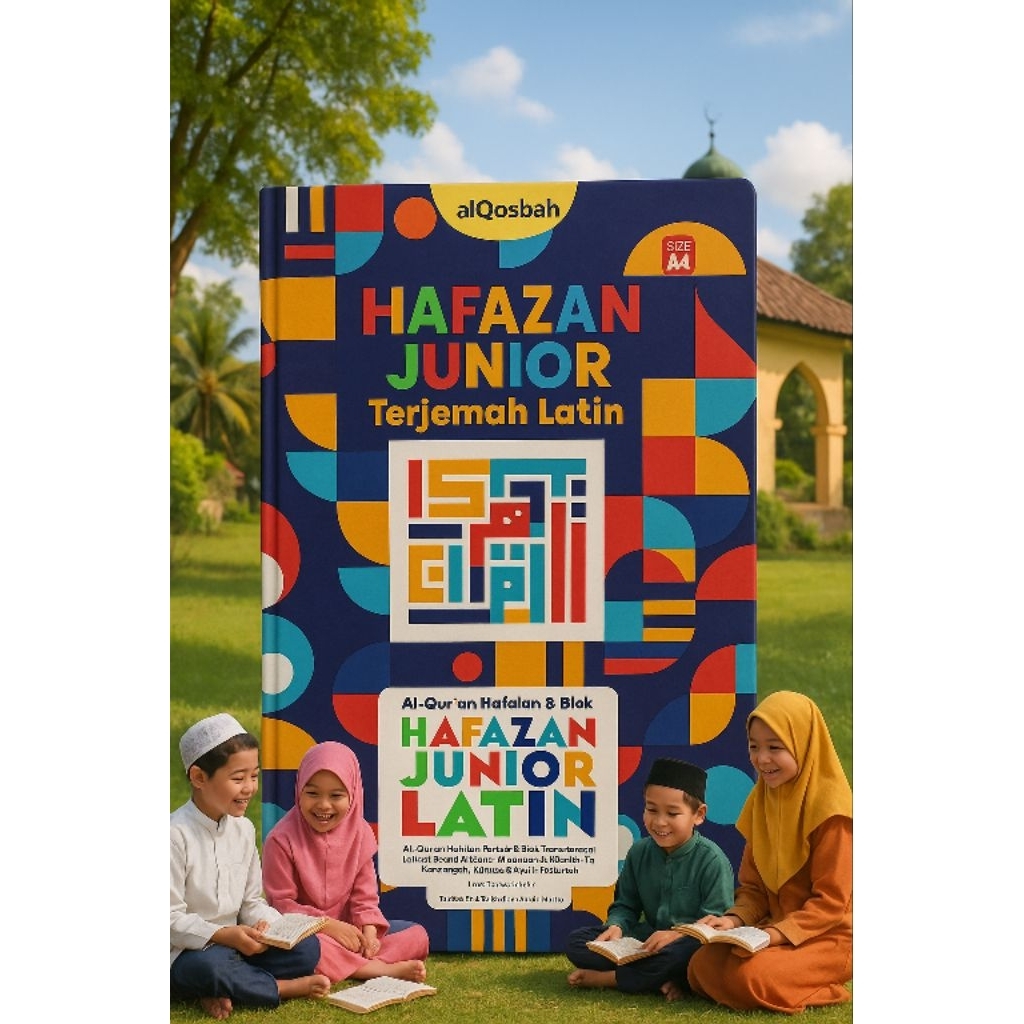 Al-Qur'an Besar Hafalan Jumbo Terjemah / Al Qur'an Tahfidz Junior A4 Hafazan Perkata Latin 8 Blok