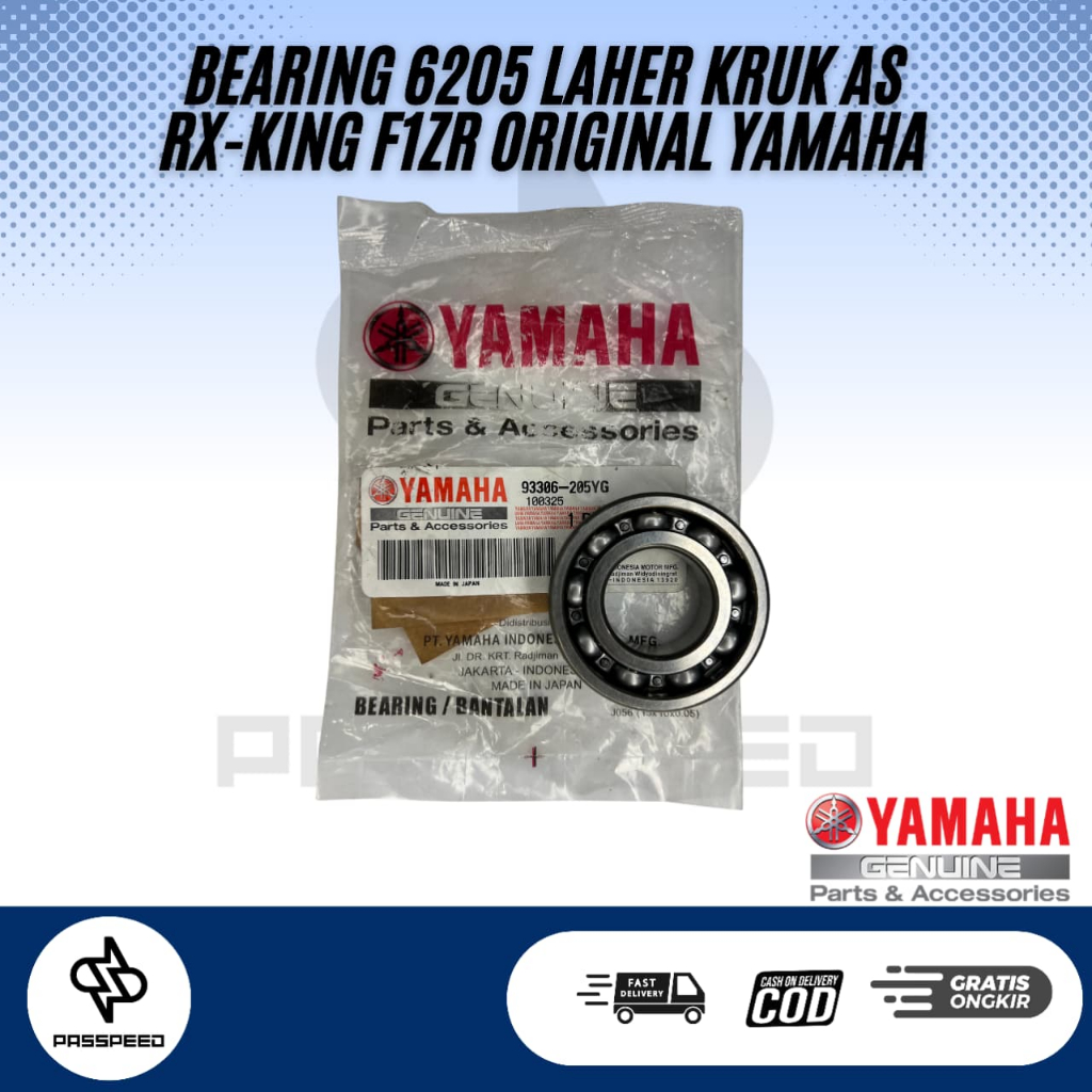 BEARING LAHER KRUK AS 6205 RX KING F1ZR ORI ASLI YGP 93306-205YG
