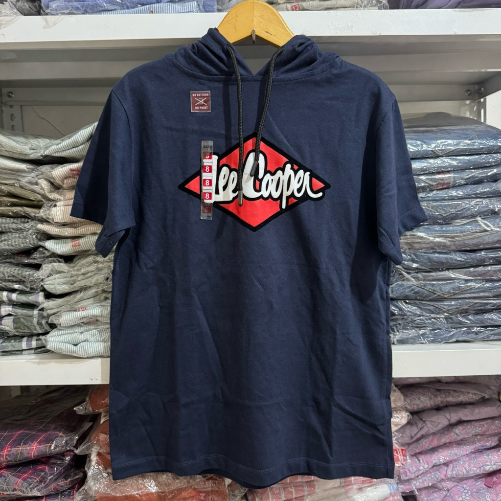 Lee Cooper Kids Kaos Hoodie Anak Laki-laki N242K 4-14 Tahun