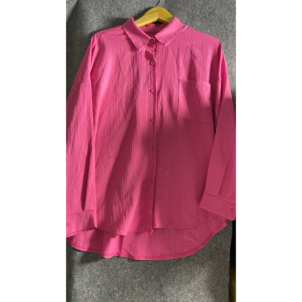 kemeja pink fanta